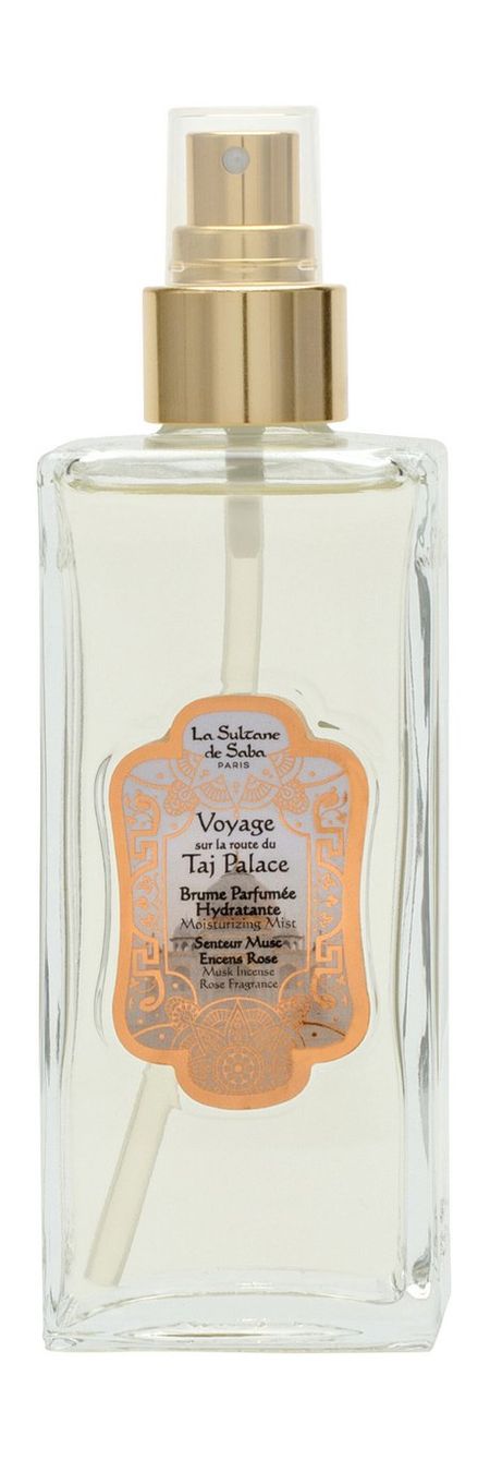 La Sultane de Saba Voyage sur la Route du Taj Palace Musk Incense Rose Moisturizing Mist