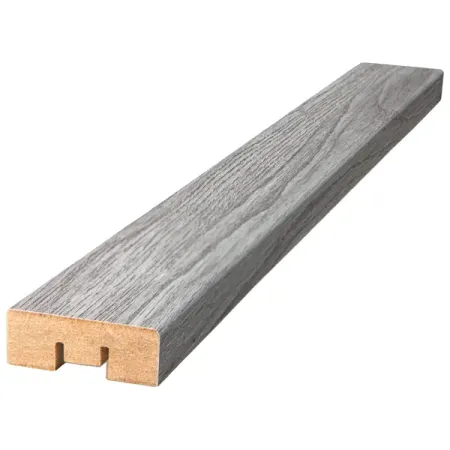 Рейка МДФ 2700x16x40 мм цвет дуб европейский серый пластиковые экраны перегородки в виде бабочек птиц и ов