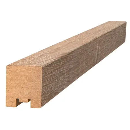 Рейка МДФ 2700x40x32 мм цвет лайт сонома пластиковые экраны перегородки в виде бабочек птиц и ов