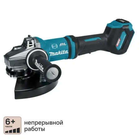 УШМ аккумуляторная бесщеточная Makita GA038GZ XGT, 40 В Lion без АКБ и ЗУ, 230 мм