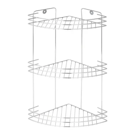 Полка для душа Delphinium Стил угловая 3 яруса цвет хром