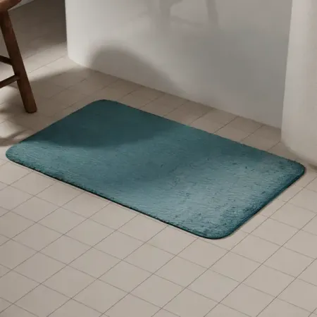 Коврик для ванной Swensa Swanny Aqua4 SWM-2400TRQ-B 50x80 см цвет бирюзовый