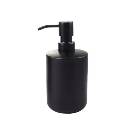 Дозатор для жидкого мыла Zenfort Ария металл цвет черный