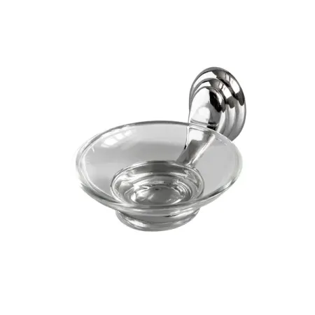 Мыльница Delphinium Ханна подвесная стекло цвет прозрачный