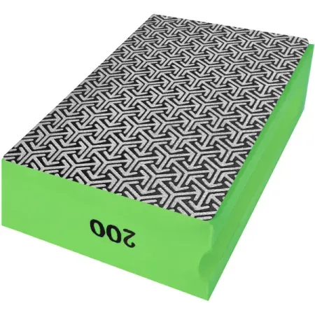 Губка шлифовальная алмазная односторонняя Vertextools P200 90x55x30 мм