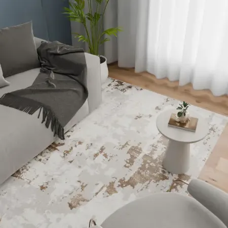 Ковер Палермо 150x230 см полипропилен F285 цвет серый абстрактная картина wuuart холст коричневый серый