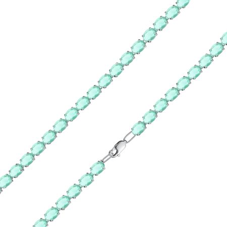 Серебряный браслет с ювелирными кристаллами и родированием металлические заправки для шариковых ручек с кристаллами 7 см