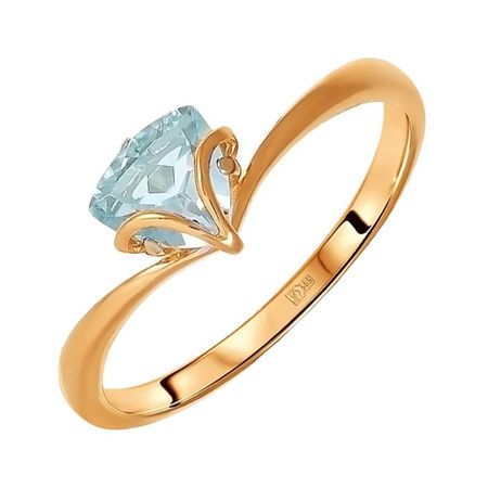 Кольцо из золота с топазом Sky