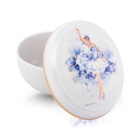 Фарфоровая шкатулка Фея нежности