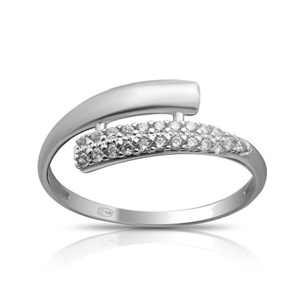 Кольцо TALANT из серебра с фианитами