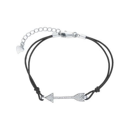 Текстильный браслет с серебряной вставкой копия серебряной монеты рим 209 212 гг