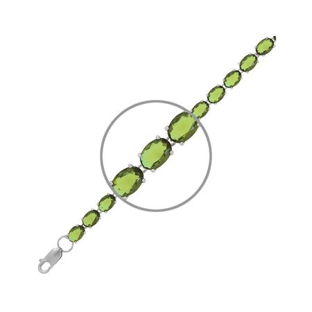 Серебряный браслет с ювелирными кристаллами и родированием рождественские подвески tpxckz из акрила с кристаллами