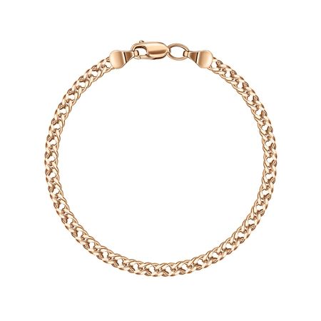 Серебряный браслет Двойной ромб с позолотой бамбуковые зубочистки с двойной головкой