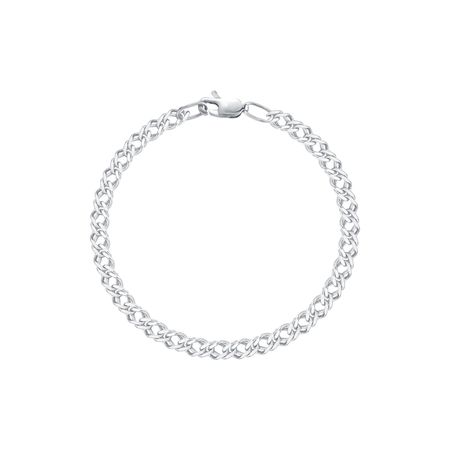 Серебряный браслет Двойной ромб бамбуковые зубочистки с двойной головкой