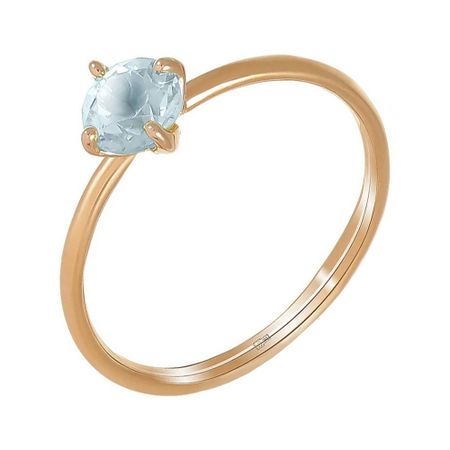 Золотое детское кольцо с топазом Sky бюбхен масло детское 200 мл календула