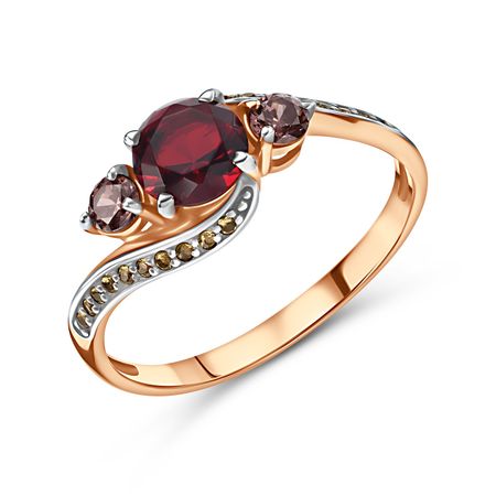 Серебряное кольцо с ювелирным стеклом