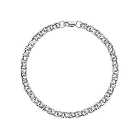 Серебряный браслет Бисмарк с чернением