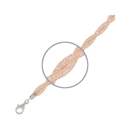 Серебряное колье с фианитами и позолотой