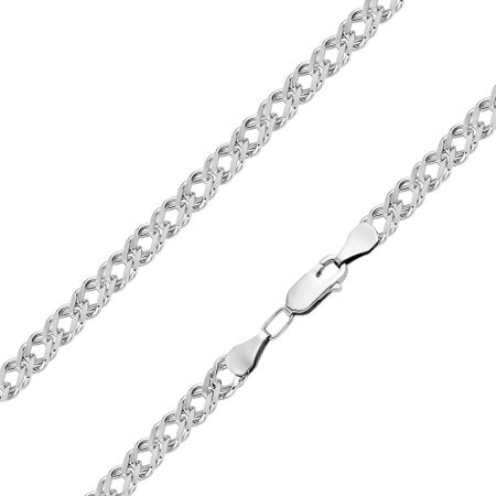 Серебряный браслет Двойной ромб бамбуковые зубочистки с двойной головкой