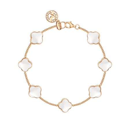 Золотой браслет с агатами из коллекции КЛЕВЕР позолоченные монеты для коллекции