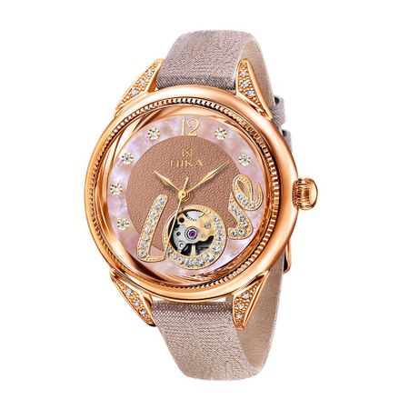 Золотые женские часы НИКА Celebrity 1284.1.1.86A с бриллиантами пасхальный кулон эльф розовый желтый