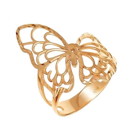 Кольцо Бабочка из серебра открытка 3d бабочка moonbiffy