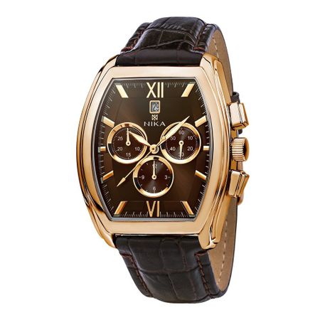 Золотые мужские часы НИКА Celebrity 1264.0.1.63