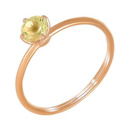 Кольцо детское TALANT из золота с хризолитом солнцезащитное молочко для лица и тела sun style детское молочко солнцезащитное spf 50