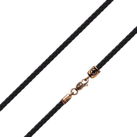 Кожаный шнурок с серебряным замком с позолотой moterm elite a6 кожаный блокнот