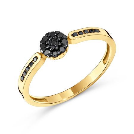 Золотое кольцо с черными бриллиантами виктор львович корчной мои 55 побед черными т 2