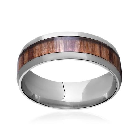 Кольцо из стали с деревом александра гардт сердце из стали