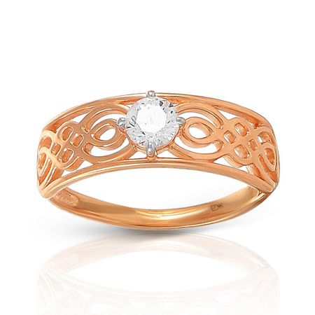 Кольцо TALANT из золота с фианитом