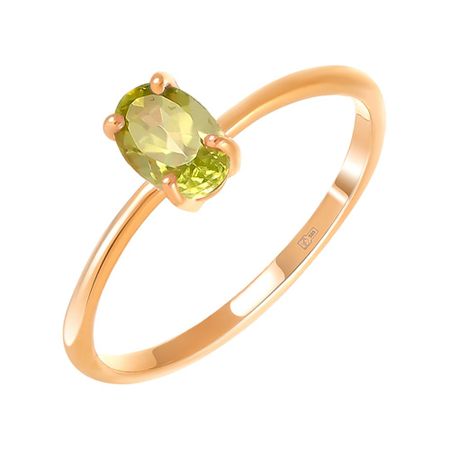 Кольцо детское TALANT из золота с хризолитом солнцезащитное молочко для лица и тела sun style детское молочко солнцезащитное spf 50