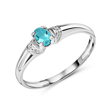 Серебряное кольцо с топазом и ювелирным стеклом серебряное кольцо с корундом и ювелирном стеклом с фианитами