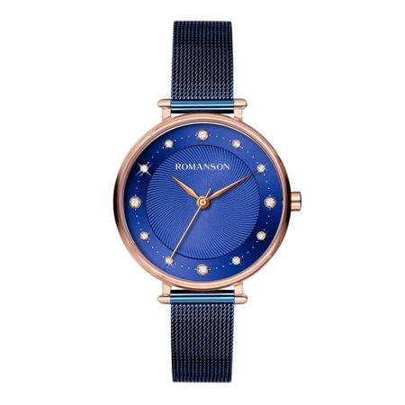 Женские часы ROMANSON Adel TM 8A45L LR(BU) контактные точки наконечника зонда 2 мм индикатор циферблата циферблат тестовый индикатор индикатор рычаг зонда циферблатный индикатор