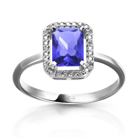 Серебряное кольцо с ювелирным стеклом и фианитами серебряное кольцо с корундом и ювелирном стеклом с фианитами