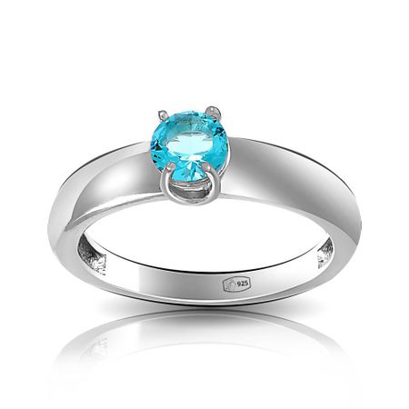 Серебряное кольцо с ювелирным стеклом серебряное кольцо с корундом и ювелирном стеклом с фианитами