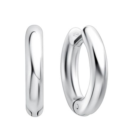 Серебряные серьги с родированием серебряные серьги квадрат с родированием