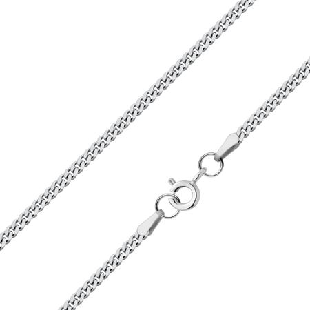 Серебряная цепочка Панцирь с алмазной гранью