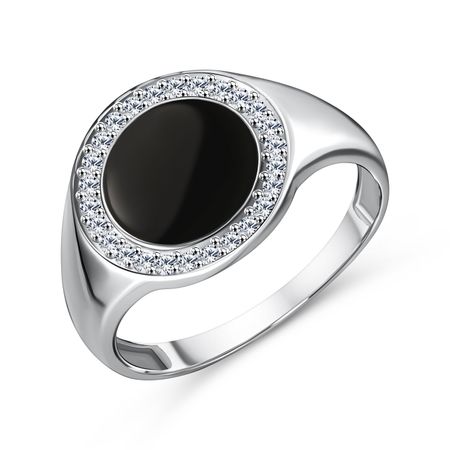 Серебряная печатка с эмалью и фианитами коллекционная серебряная монета россия 1898