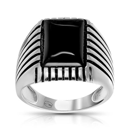 Кольцо-печатка из серебра с агатом moonswoon кольцо печатка silver forget me not ring –