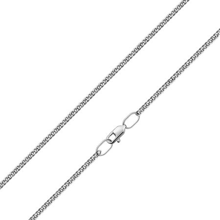 Серебряная цепь с алмазной гранью