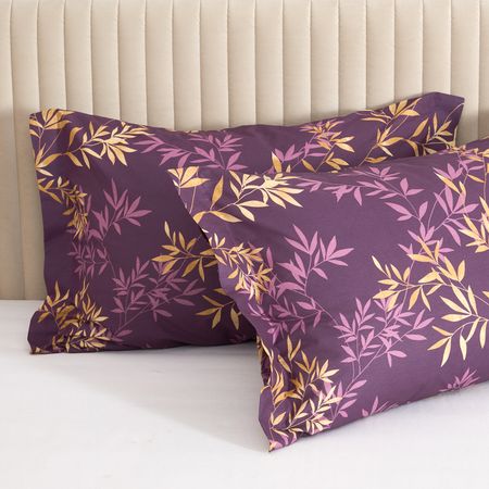 Комплект наволочек Листья/Foglie di bambu с ушками медные пустотелые трубчатые заклепки с ушками m1 3 m6