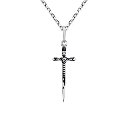 Серебряная подвеска с фианитами серебряная подвеска сердце и ключ с фианитами и родированием