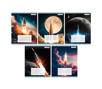 Тетрадь в линейку Listoff, 