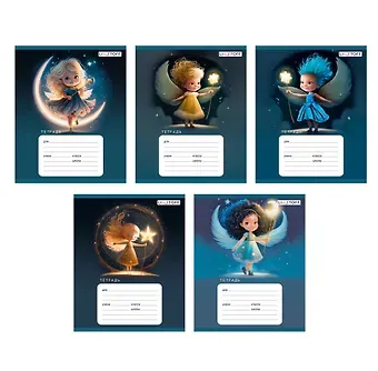 Тетрадь в линейку Listoff, 