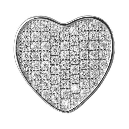 Подвеска из серебра с фианитами подвеска mercury ny елка шампань 12 см