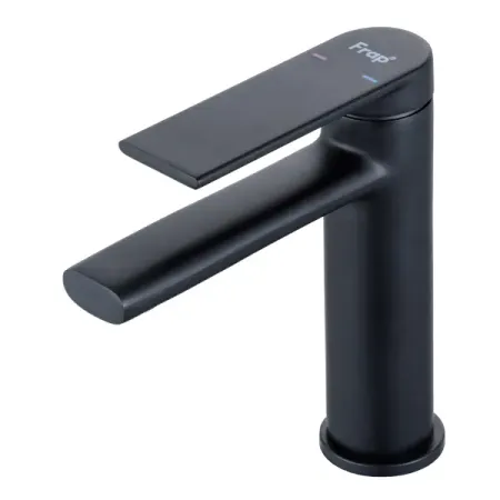 Смеситель для раковины Frap Arne F10204-6 однорычажный цвет черный