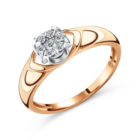 Золотое кольцо с бриллиантами резная статуя будды с четырьмя небесными королями и четырьмя бриллиантами