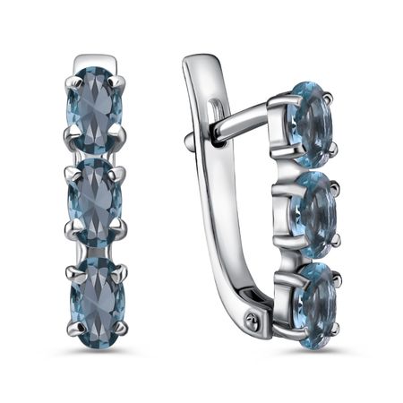 Серебряные серьги с ювелирными кристаллами металлические заправки для шариковых ручек с кристаллами 7 см